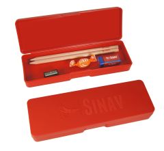 MAVİ - KIRMIZI ÇİFT KALEMLİ KALEMLİK SINAV SETİ