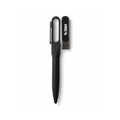 32 GB LED IŞIKLI USB BELLEKLİ RUBBER METAL TÜKENMEZ KALEM