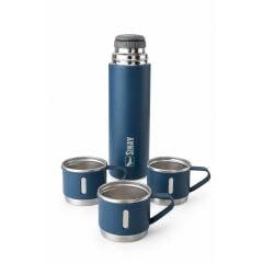 3 BARDAKLI METAL TERMOS BARDAK SETİ