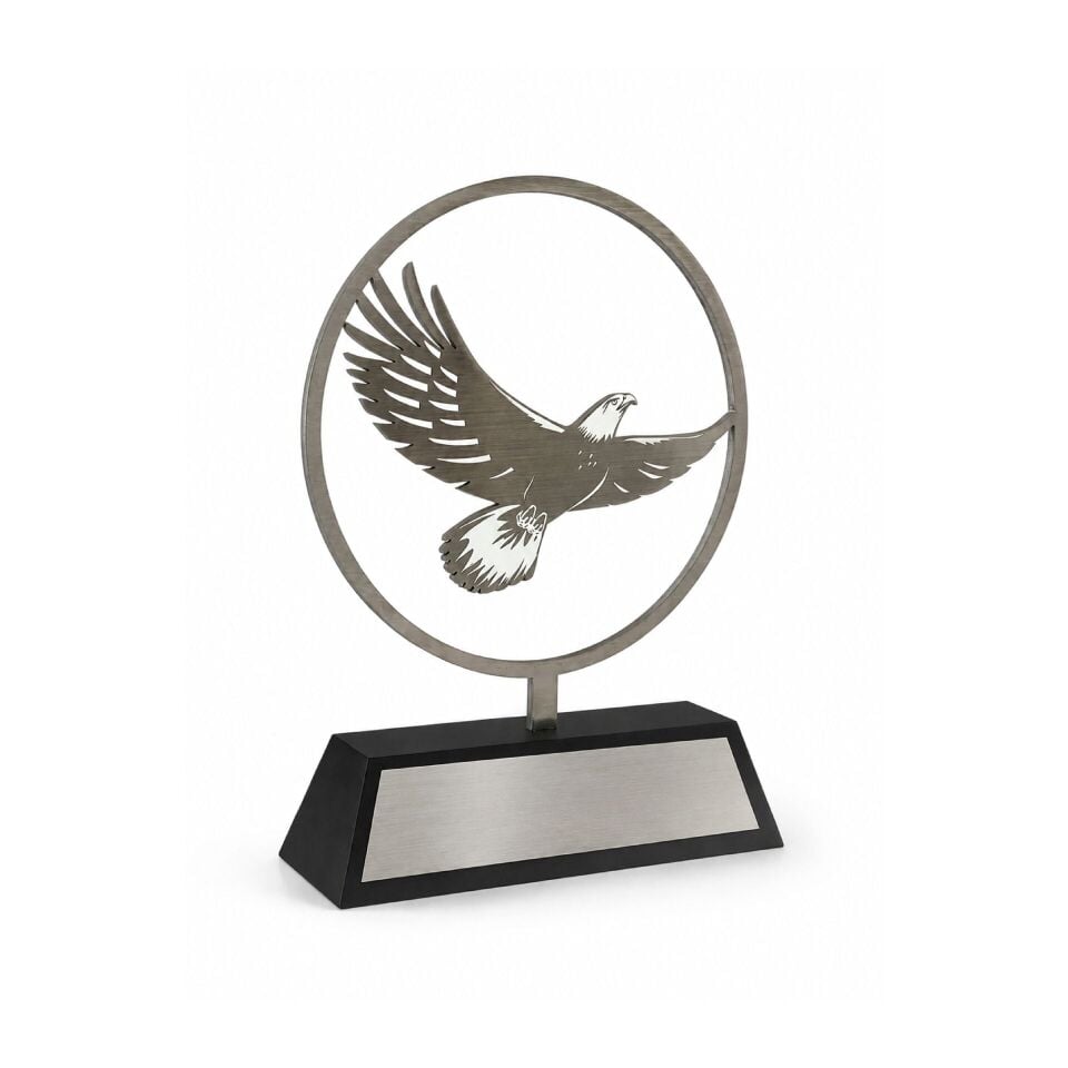 Metal Kartal Plaket