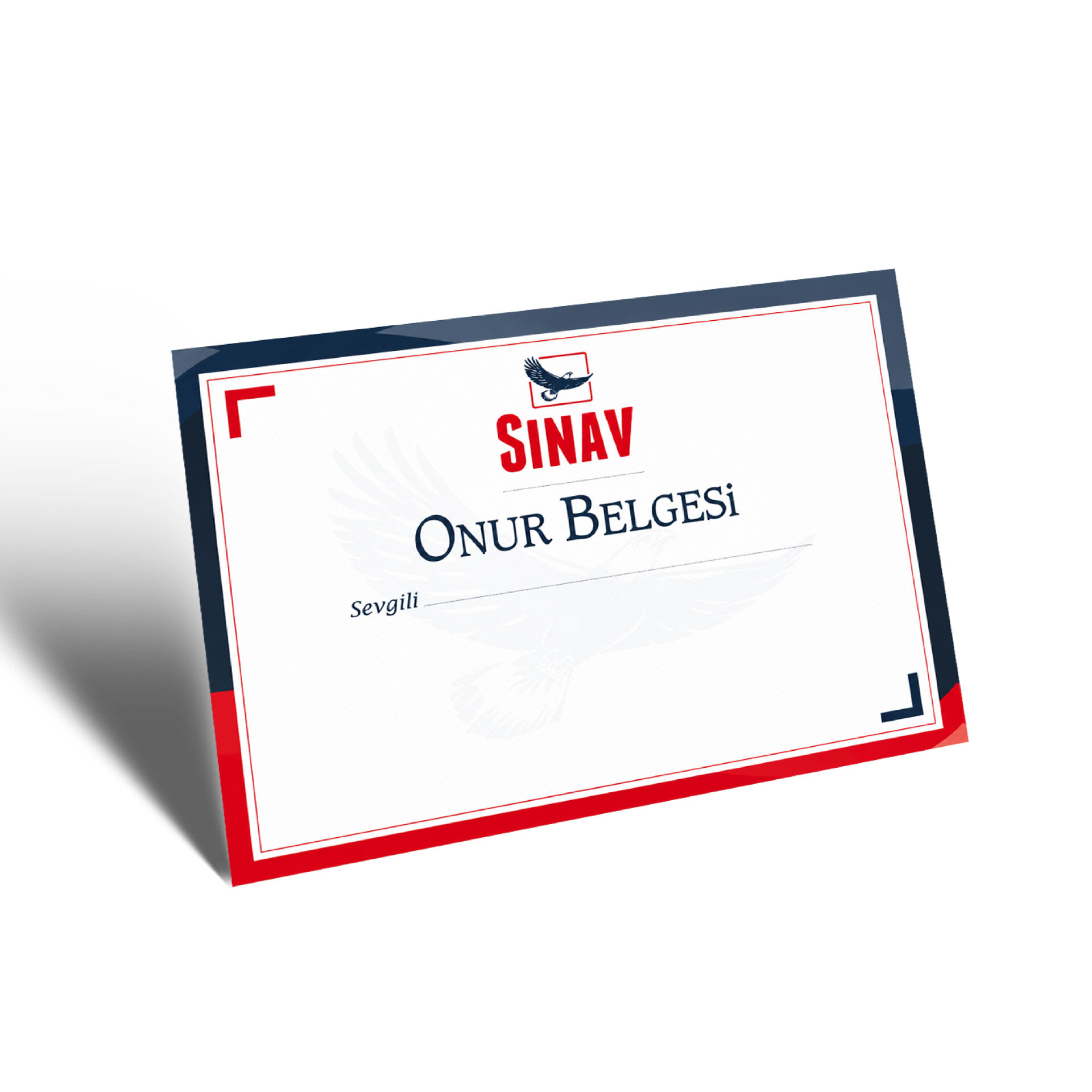 Sınav Onur Belgesi