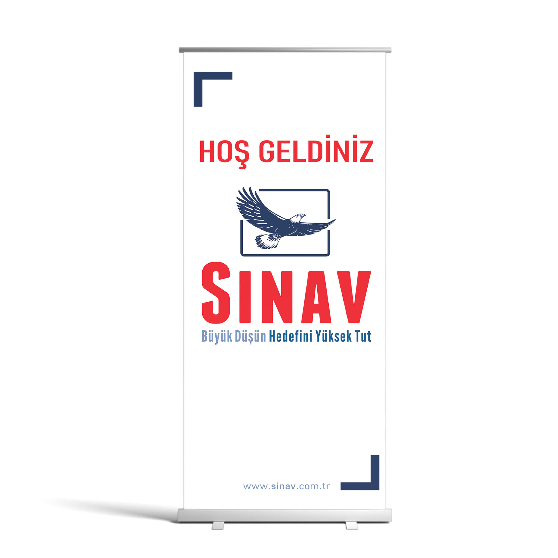 Sınav Hoşgeldiniz Roll Up