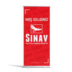 Sınav Hoşgeldiniz Roll Up