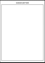 KARAR DEFTERİ