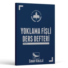 CİLTLİ YOKLAMA FİŞLİ DERS DEFTER