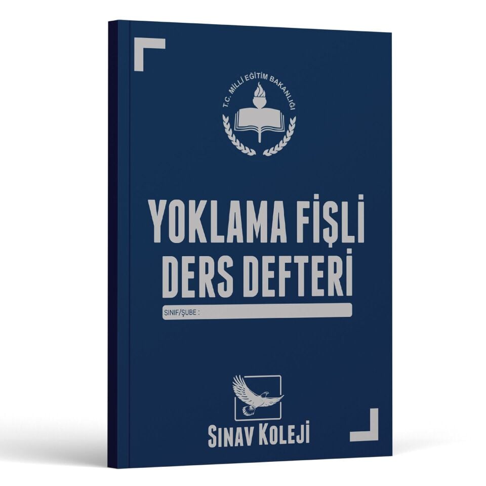 CİLTLİ YOKLAMA FİŞLİ DERS DEFTER