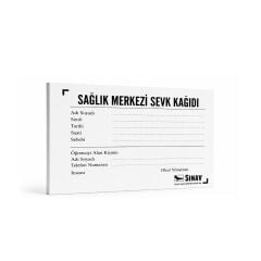 ÖĞRENCİ SEVK KAĞIDI
