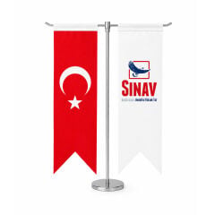 Sınav T Masa Bayrağı