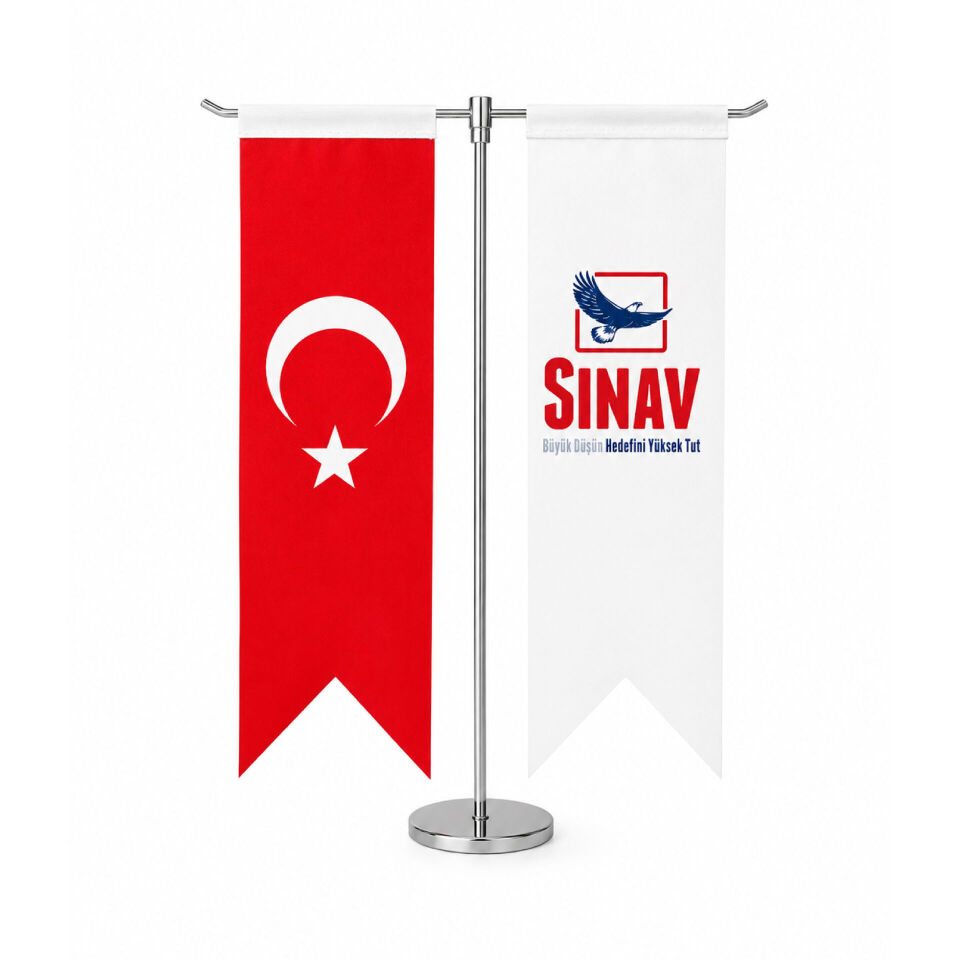 Sınav T Masa Bayrağı