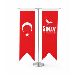 Sınav T Masa Bayrağı