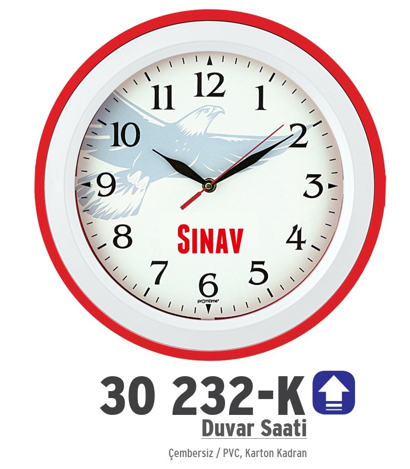Sınav Sınıf Saati 33 Cm