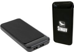 Kauçuk Işık Kazıma Powerbank 10000 Mah