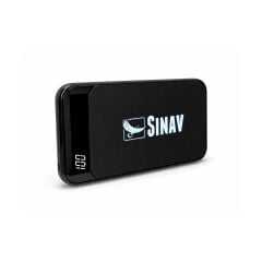 Kauçuk Işık Kazıma Powerbank 10000 Mah
