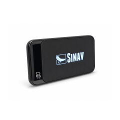 Kauçuk Işık Kazıma Powerbank 10000 Mah